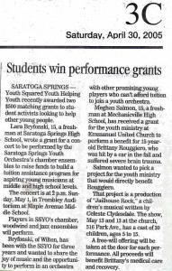 The Saratogian - April 30, 2005